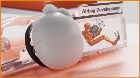 VPS for airbag simulation