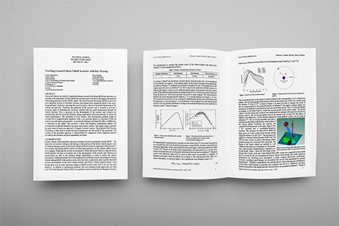 technical paper on modeling launch vehicle liftoff acoustics with ray tracing