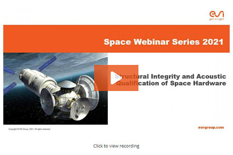 webinar structural integrity and acoustic qualification of space hardw