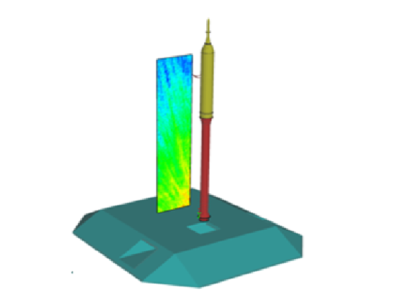 Ray tracing Exterior sound field rocket launch VA One