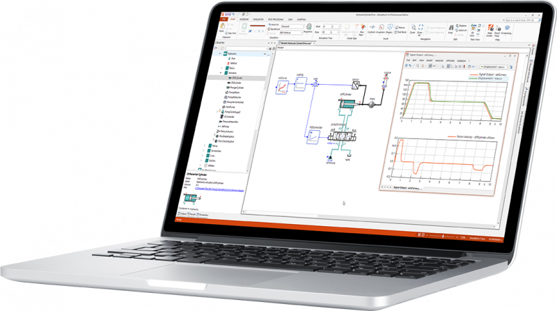 SimulationX 06 Hydraulics Library