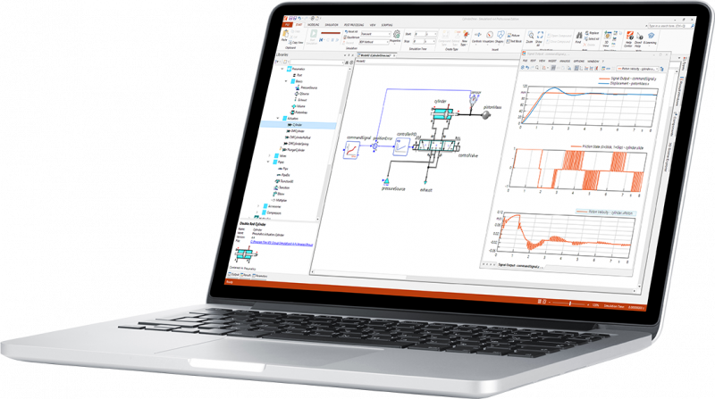 SimulationX 07 Pneumatics Library