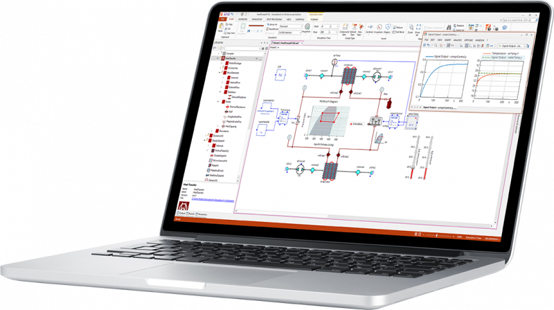 SimulationX 08 HVAC Power Generation